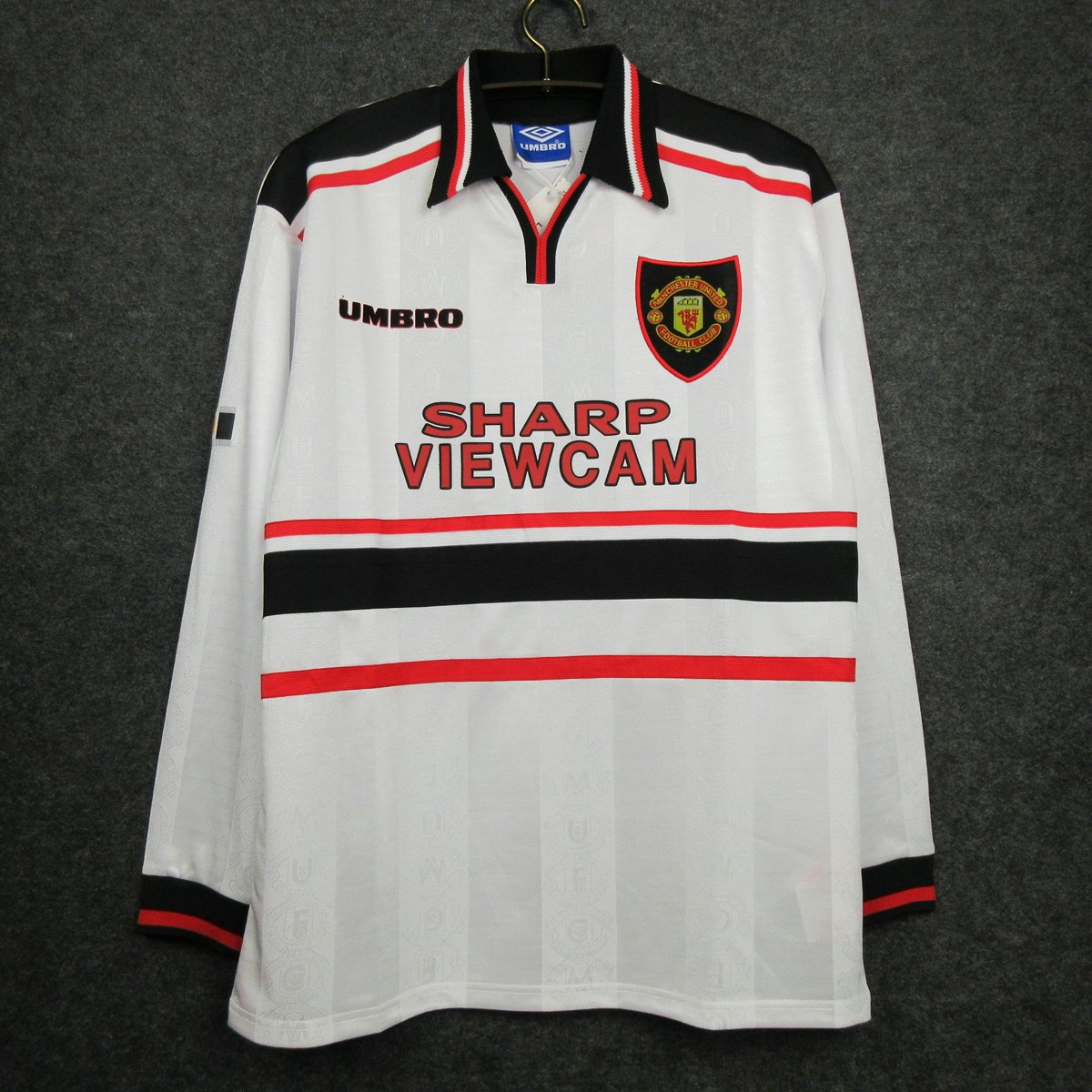 1997/99 Man united Away Long sleeve Authentic Retro version