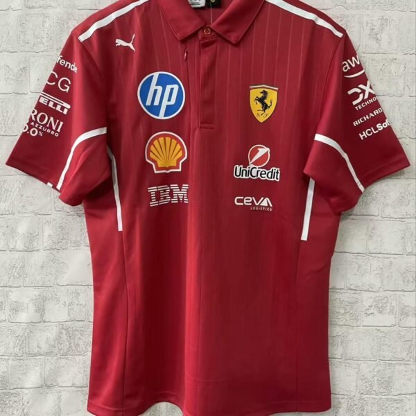 2025 Ferrariii Fone Polo Jersey